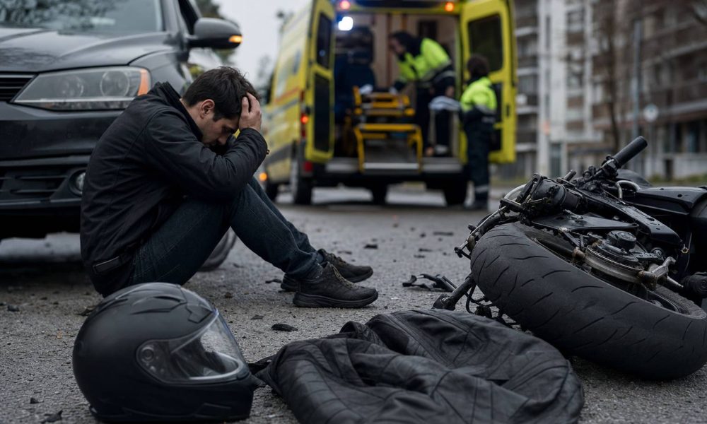 Accidente de moto por culpa de otro conductor: pasos para reclamar con éxito