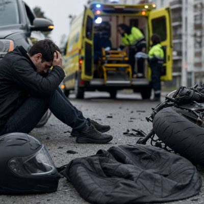 Accidente de moto por culpa de otro conductor: pasos para reclamar con éxito