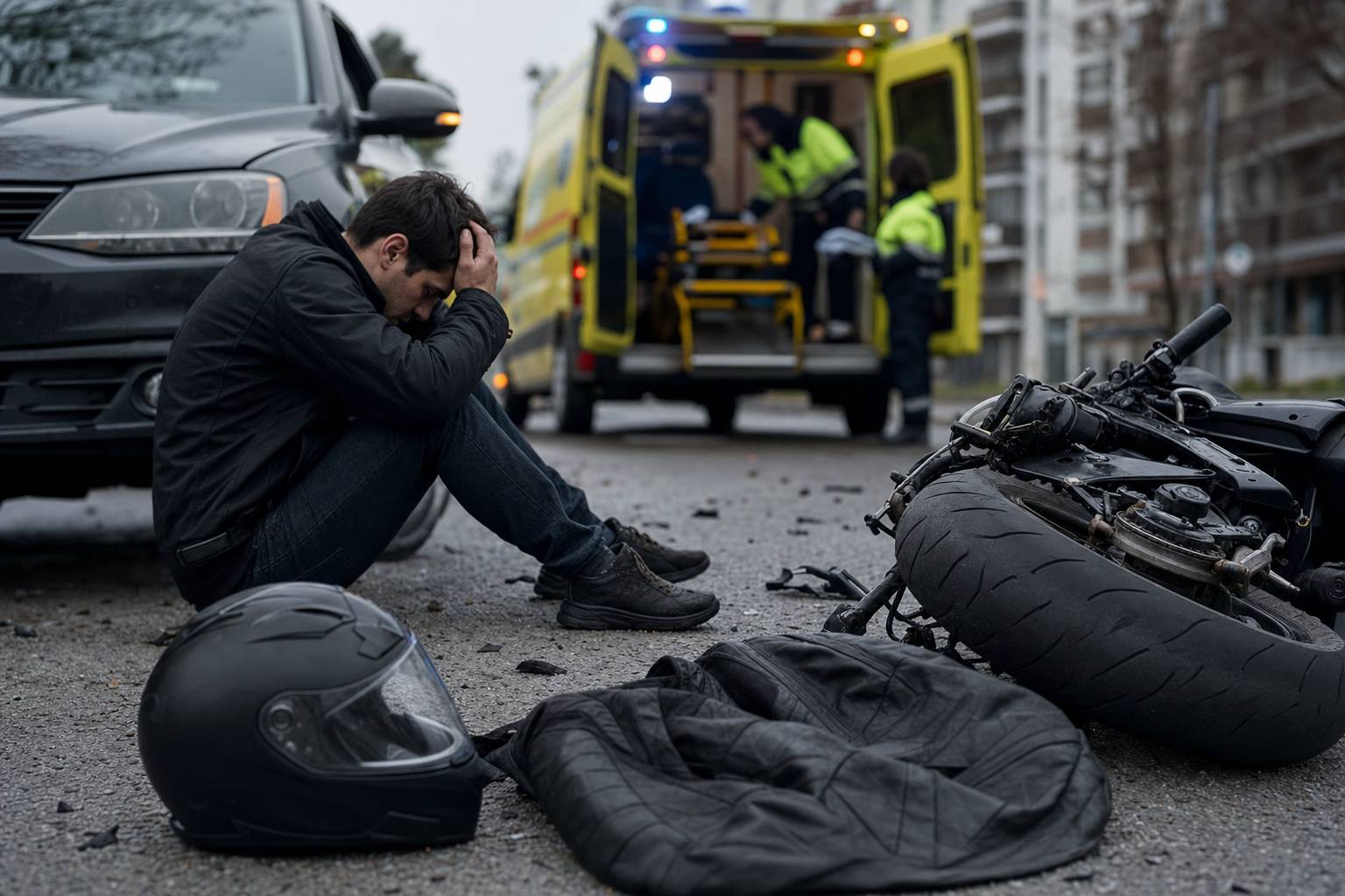 Accidente de moto por culpa de otro conductor: pasos para reclamar con éxito